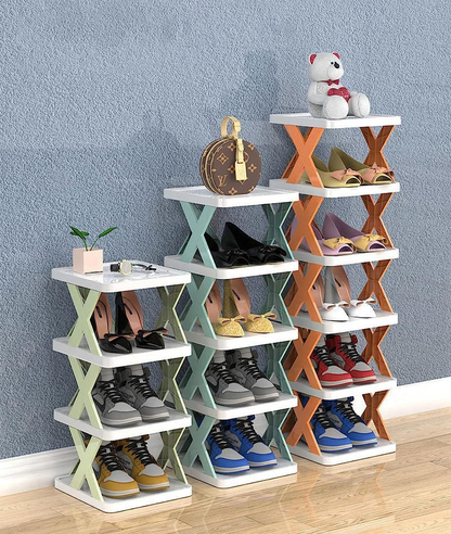 Smart Foldable Shoes Shelf 6 Tier Shoe Rack - Best-india-shop.com