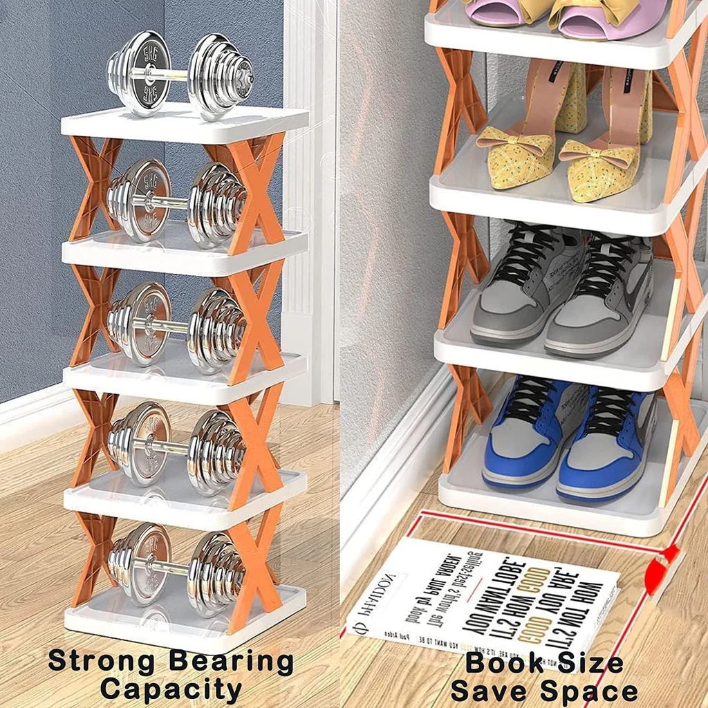 Smart Foldable Shoes Shelf 6 Tier Shoe Rack - Best-india-shop.com